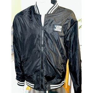 Lions Not Sheep Lightweight Bomber Jacket with Embroidered Patch XL